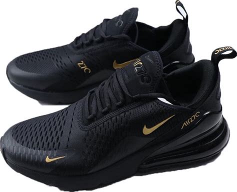 nike 270 zwart goud|air max 270 sneaker.